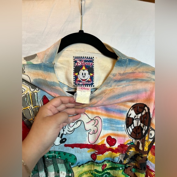 Brave little tailor vintage jou jou Mickey and Minnie tee - Picture 5 of 6